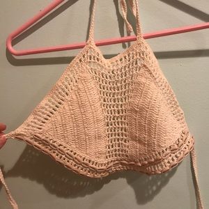 Andi Bagus beige top